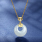 Ruyi Ping An Kou Good Luck Pendant Necklace