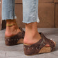 👡 Dámské sandály s otevřenou špičkou a klínovým podpatkem – pohodlné, prodyšné a stylové | Letní, protiskluzové, vhodné do města i na dovolenou 🌞✨🛡️