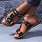 👡 Dámské sandály s geometrickými výřezy – prodyšné, lehké a stylové | Letní, protiskluzové, vhodné do města i na pláž 🌞✨🛡️