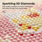 🎨 DIY 5D diamantová malířská sada – Koktejl téma, jiskřící diamanty, snadné lepení | Dekorace do obýváku, dárek s osobní tvorbou 🥂✨🎁