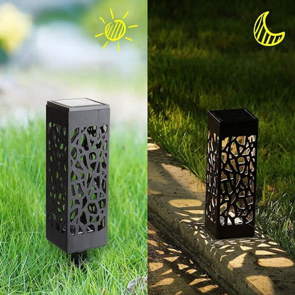 ☀️ Solární zemní svítidla – automatické zapínání/vypínání, vodotěsné LED pro zahrady, chodníky a terasy | Energeticky úsporná venkovní dekorace 🌿💡✨