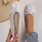 👞 Dámské květinové krajkové nazouvací mokasíny – prodyšné, pohodlné a elegantní 🌸🌬️✨