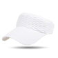 🔆 1+1 zdarma 🧢Nejprodávanější prodyšná sluneční čepice bez vršku – otevřený horní design, široký okraj, lehká, skládací, UV ochrana, více barev