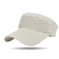 🔆 1+1 zdarma 🧢Nejprodávanější prodyšná sluneční čepice bez vršku – otevřený horní design, široký okraj, lehká, skládací, UV ochrana, více barev