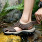 🚶‍♂️👞 Pánské letní sandály s uzavřenou špičkou – na suchý zip, prodyšné a pohodlné | Na každodenní nošení, na cestování☀️✨