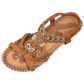 👡 Dámské bohémské ploché sandály s korálky – lehké, pohodlné a stylové 🏖️✨