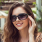 😎 Dámské sluneční brýle Oversized Butterfly – UV400, opticky zeštíhlující a lehké | Léto, pláž, street style a cestování ☀️✨🕶️