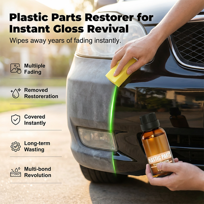 🚗 Ošetření plastů a keramický povlak – navrátí hluboký černý lesk ✨🛡️🧽