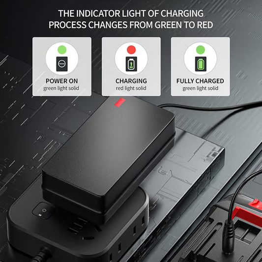 🔋 Univerzální nabíječka lithium-iontových baterií – adaptér pro rychlé nabíjení ⚡🛠️🛡️