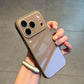 📢📢40% OFF !! ⏰Simple & Elegant Full-Coverage Phone Case – Crystal Clear Glossy Finish – Slim Drop-Proof Protection – Anti-Yellowing Silicone Cover 🛡️