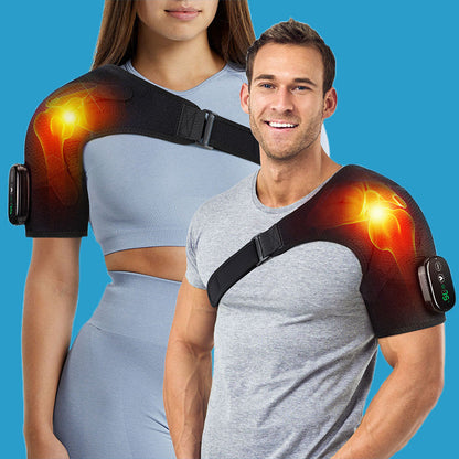 💪 Vyhřívaná Náušnice Ramena – Teplo & Vibrace 🔥💆