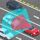 🚘  Širokoúhlé zpětné zrcátko do auta – konvexní zrcátko pro slepý úhel 🔍🛑