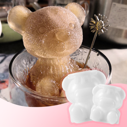 🐻 Forma na Led Medvídka – Potravinářská Silikon | Dobírka Skladem 🧊💧📦
