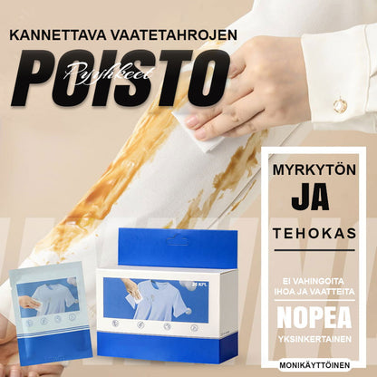 🧼 Odstraňte skvrny okamžitě kdekoli – Přenosné ubrousky na odstranění skvrn z oblečení – platba na dobírku 👕✨