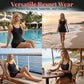 👙 Zařiďte léto s elegancí – Dvojoboučkové plavky s plisovanou sukní + dárek (opalovací a rozjasňující krém) – platba na dobírku 🌊🎁✨