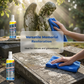 🧹 Čisticí sprej na náhrobky – odstraňuje mech a řasy ✨ Neutrální pH, bezpečný pro žulu, mramor i vápenec ✅ Účinná údržba hrobů bez poškození 💧  dobírka, skladem 🚚