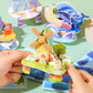 🧩 Postavte si svůj vlastní 3D svět – 3D papírová skládačka (4 díly, bez lepidla) – platba na dobírku 🏰