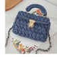 🧶 Kompletní sada na háčkování tašky – Skladem & platba na dobírku 👜✨