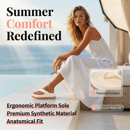 👡 Dámské sandály na platformě s polstrováním Cloud Cushion – Skladem & platba na dobírku ☁️✨