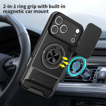 🔥 Nejprodávanější magnetické pouzdro 3 v 1 pro iPhone – 360° otočný držák, odolné proti pádům, možnost platby na dobírku
