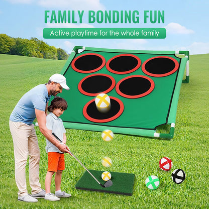 ⛳ Užijte si rodinnou zábavu – Sada na hraní golfových terčů s lepivými míčky – platba na dobírku 🎯