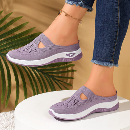 👡 Kráčejte v prodyšném pohodlí – Dámské prodyšné síťované nazouvací boty se vzduchovou podrážkou – platba na dobírku 💨
