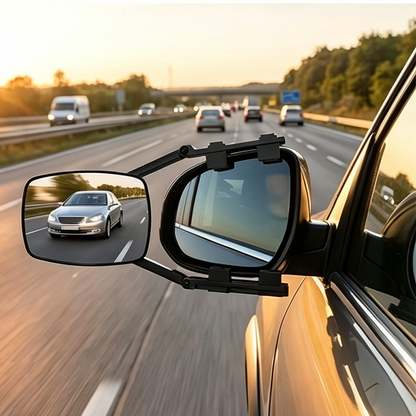 🚗 Zlepšete svou viditelnost při tažení – Nastavitelné rozšiřitelné boční zrcátko pro přívěsy – platba na dobírku 🔁