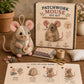 🧵 Ušijte si vlastní okouzlující myšku – Sada na patchworkovou myšku pro kutily (kompletní materiály, podrobný návod) – platba na dobírku 🐭