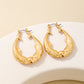 Gold Dolphin Hoop Earrings for Women