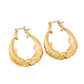Gold Dolphin Hoop Earrings for Women