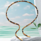 Multi-Wear Flexible Snake Choker Necklace
