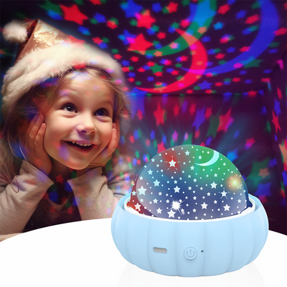 360° Rotating Creative Starry Sky Projection Lamp