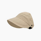 🌞 Udržujte chlad a ochranu – Široká polokapelová sluneční čepice s háčkem na masku – platba na dobírku 🧢