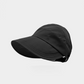 🌞 Udržujte chlad a ochranu – Široká polokapelová sluneční čepice s háčkem na masku – platba na dobírku 🧢