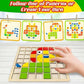 🧩 Rozvíjejte kognitivní dovednosti – Dřevěné puzzle s barevnými zvířecími vzory – platba na dobírku 🦁️✨