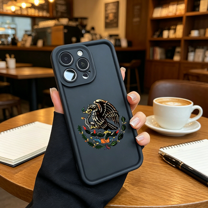 🛡️ Chraňte svůj telefon stylově – Nárazuvzdorný ochranný kryt na telefon s kulturním emblémem – platba na dobírku 📱✨