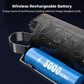 🚗 8 000+ řidičů zůstává v chladu – Dobíjecí chladicí ventilátor na sedadlo do auta – 3 rychlosti, montáž na opěrku hlavy, 3000mAh baterie, USB‑C