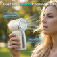 ❄️ Snadno porazte horko – Mini ruční ventilátor s LED displejem a 6 rychlostmi – Platba na dobírku 💨😍