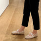 👡Nejprodávanější francouzské síťované baleríny s mašlí – prodyšná květinová síťovina, lehká pružná podrážka, elegantní mašle, velikosti 36–43