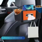 🚗Nejprodávanější 4v-1 organizér na zadní sedadlo auta – držák na ubrousky, držáky na kelímky, stojánek na telefon, háčky, univerzální padnutí