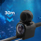 🔍Nejprodávanější podvodní kamera – 4,3″ HD displej, 30m hloubková/teplotní sonda, vodotěsná, pro rybaření a průzkum