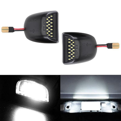 Nejprodávanější LED světla na registrační značku – ultra jasné 6500K, 12V, energeticky úsporné, odolný PC, plug‑and‑play