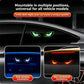 🚗🔆 Nejprodávanější LED výstražné světlo do auta – solární a USB nabíjení, vibrační senzor, design ďábelského oka, přísavková montáž