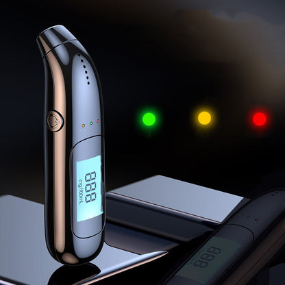 🧪 Alkoholtester Hygienické přesné měření Bezkontaktní foukání – Rozlučte se s křížovou kontaminací