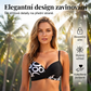 👙 Sada bikin Zvedání a tvarování Křížový design – Rozlučte se s plochým poprsím