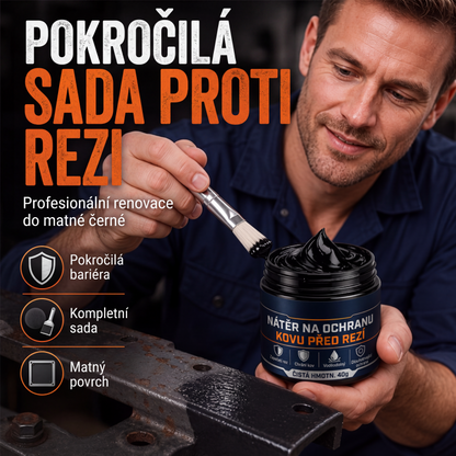 🛡️ Opravná pasta na kov Ochrana proti korozi Protikorozní formule – Rozlučte se s rzí a stárnutím