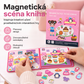 🧩 NYNÍ SLEVA 50 %! 🧒 Dětská magnetická tichá kniha – skládací puzzle scény, magnetická a vzdělávací – podporuje kreativitu a učení u chlapců i dívek ✨