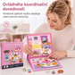 🧩 NYNÍ SLEVA 50 %! 🧒 Dětská magnetická tichá kniha – skládací puzzle scény, magnetická a vzdělávací – podporuje kreativitu a učení u chlapců i dívek ✨