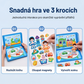 🧩 NYNÍ SLEVA 50 %! 🧒 Dětská magnetická tichá kniha – skládací puzzle scény, magnetická a vzdělávací – podporuje kreativitu a učení u chlapců i dívek ✨