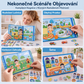 🧩 NYNÍ SLEVA 50 %! 🧒 Dětská magnetická tichá kniha – skládací puzzle scény, magnetická a vzdělávací – podporuje kreativitu a učení u chlapců i dívek ✨